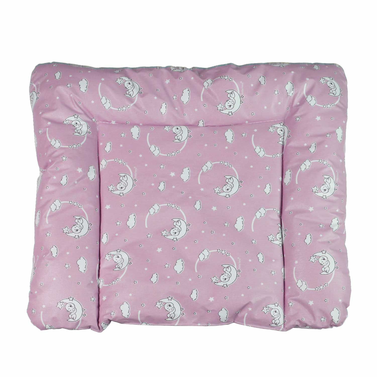 Elyaf Dolgulu Alt Değiştirme Minderi Aydede Pembe (75x85cm)