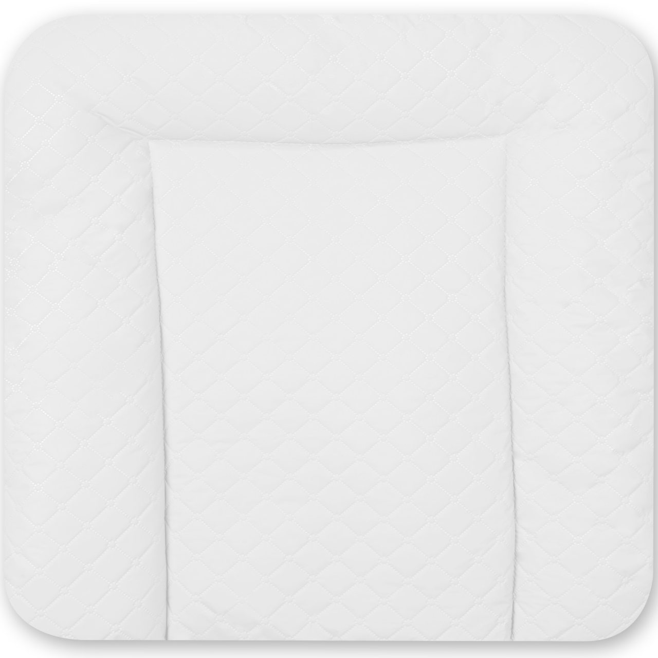 baby'ness Quilted Changing Mat — White