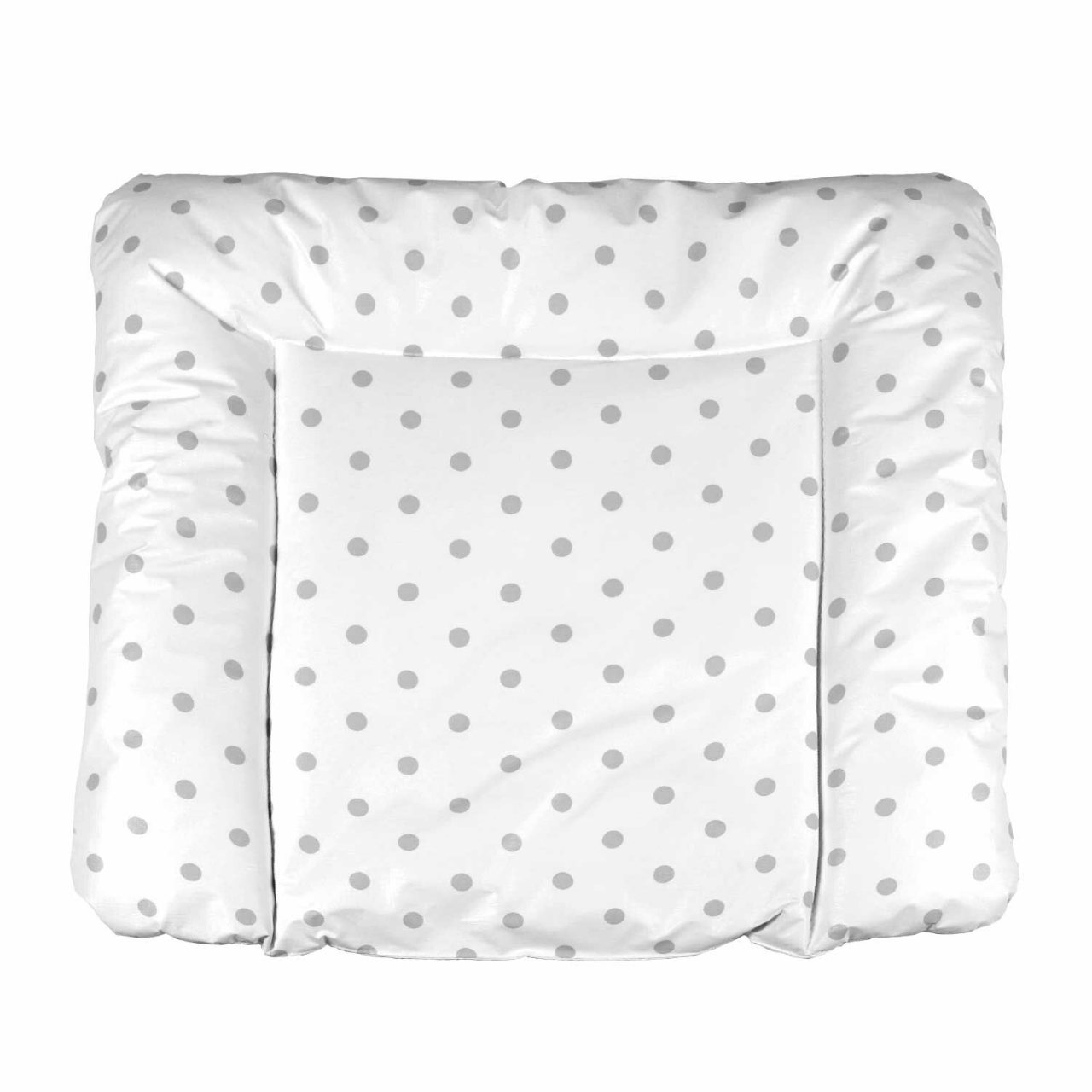 baby'ness Fibre-filled Changing Mat — Polka dot Grey