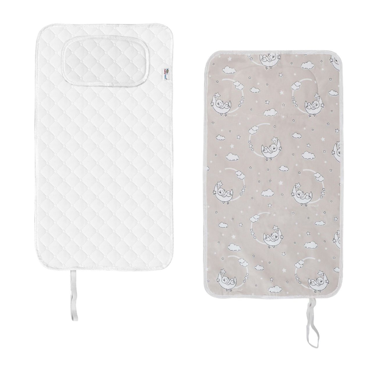 baby'ness Travel-size Changing Pad — Aydede Beige