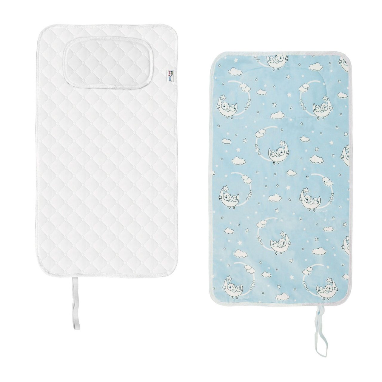 baby'ness Travel-size Changing Pad — Aydede Blue