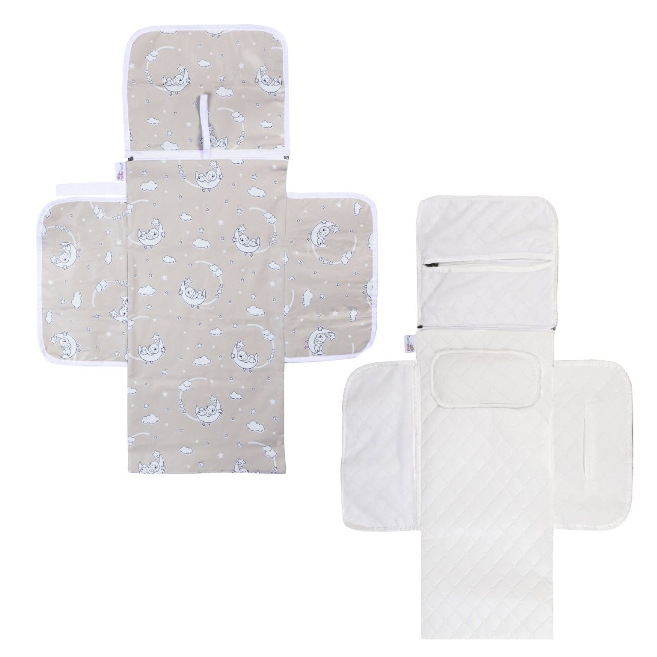 Travel-size changing care set Aydede beige